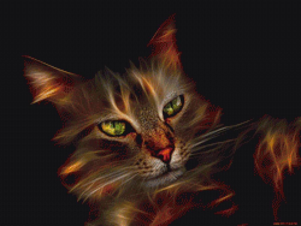 электрический кот - кошки, коты, домашние животные - предпросмотр