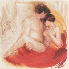 Схема вышивки «Pareja tierna»