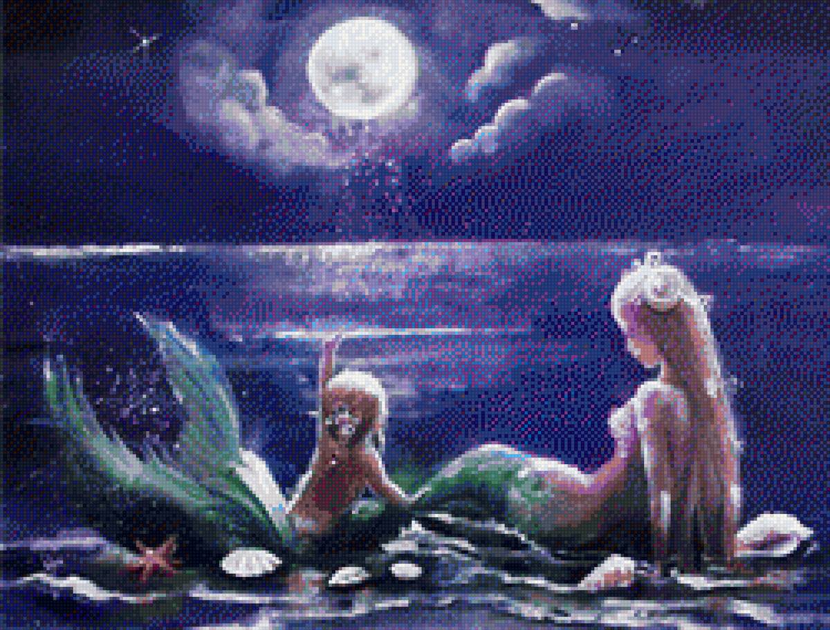 Русалки - русалки, море - предпросмотр