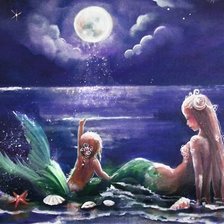 Схема вышивки «Русалки»