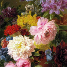 Схема вышивки «цветы»