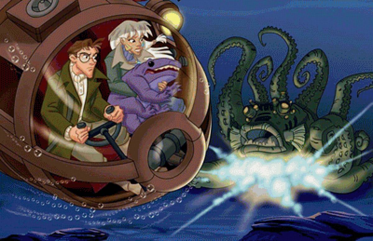 Атлантида - мульт, мультфильм - предпросмотр