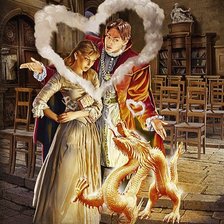 Схема вышивки «Пара»