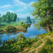 Схема вышивки «летнее раздолье»