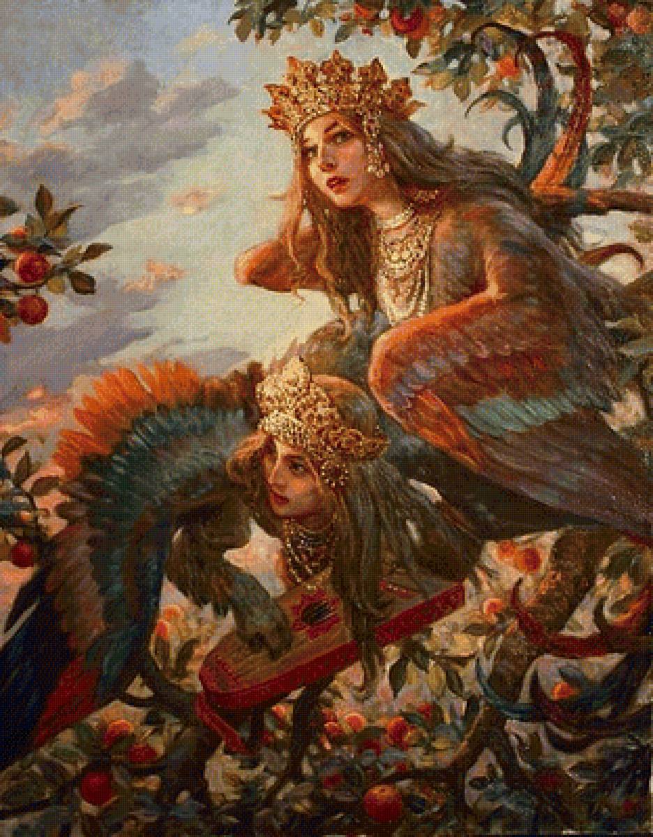 Гарпии - мифология - предпросмотр