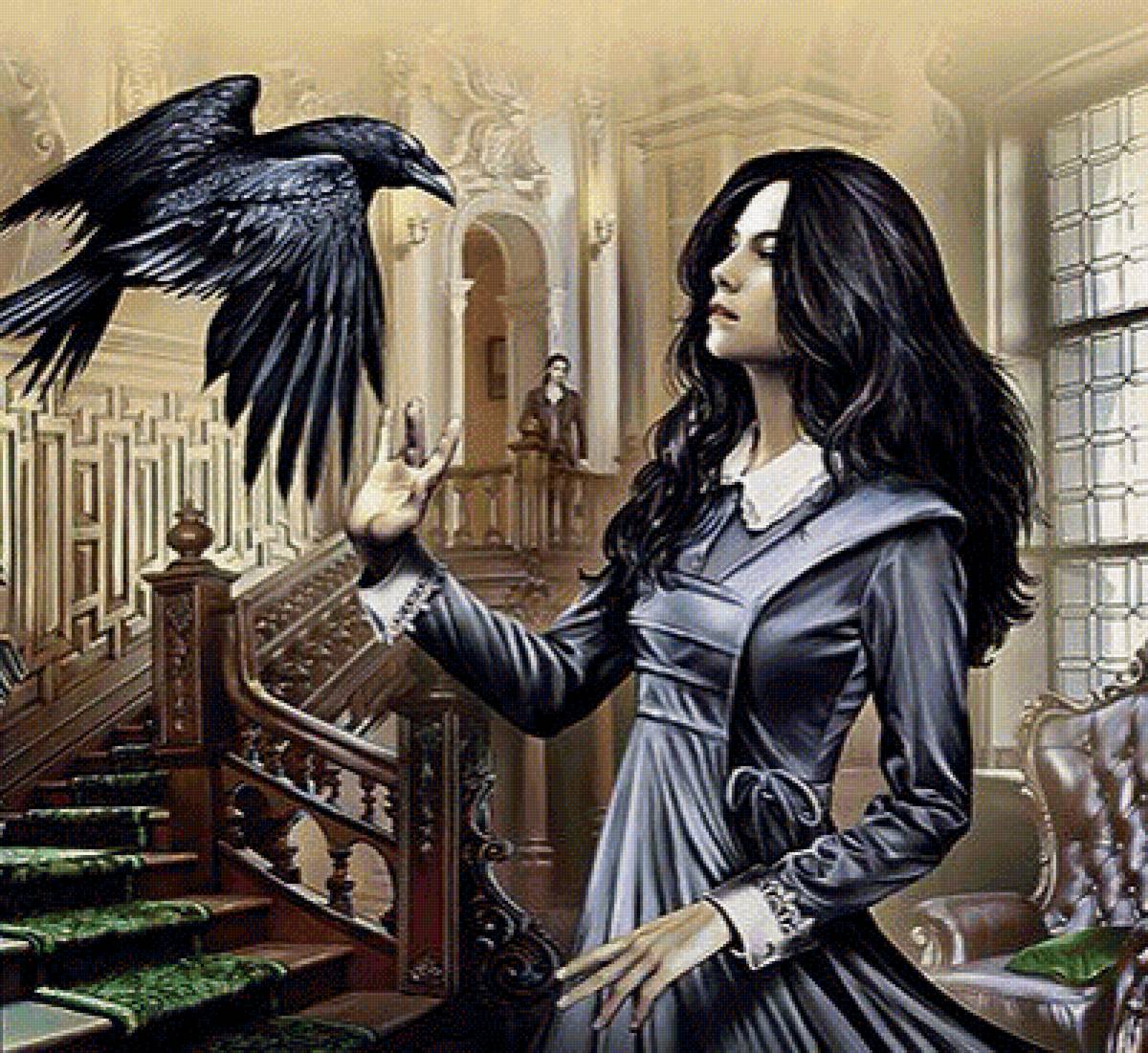 Книга - сказка, фэнтези, иллюстрация - предпросмотр