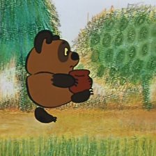 Схема вышивки «винни пух»