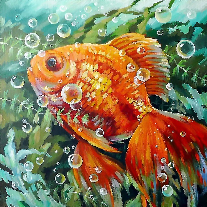золотая рыбка - оригинал