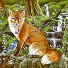 Схема вышивки «В сказочном лесу»