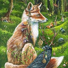 Схема вышивки «В сказочном лесу»