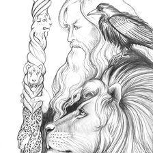 Схема вышивки «Маг»