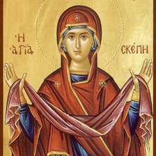 Схема вышивки «Покров Пресвятой Богородицы»