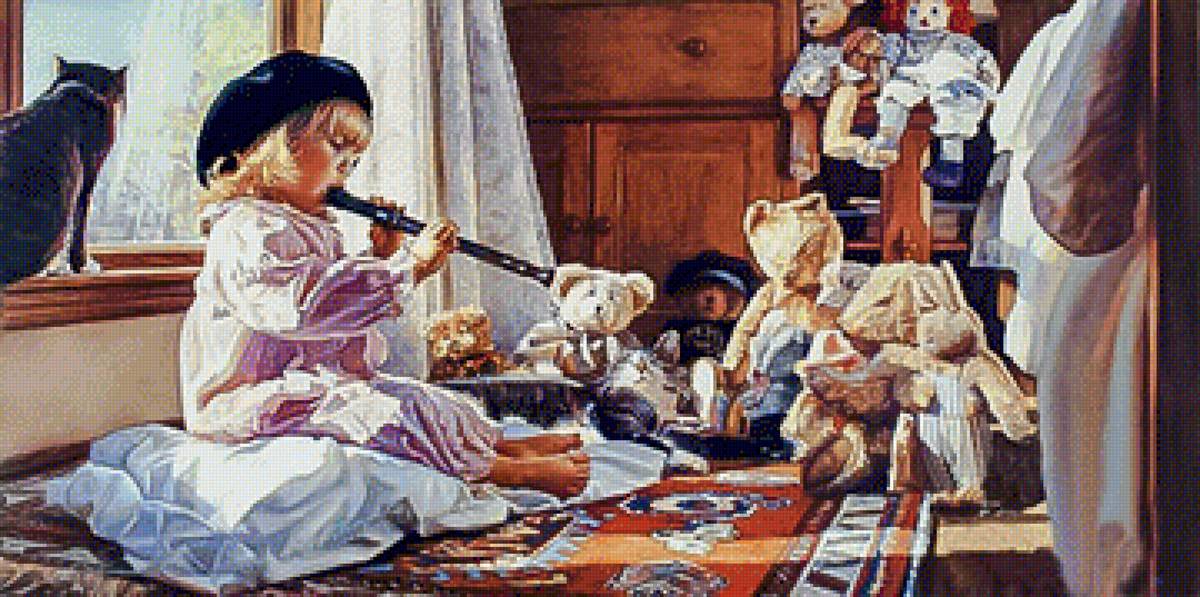 Captive Audience. - steve hanks art.children.music.animals. - предпросмотр