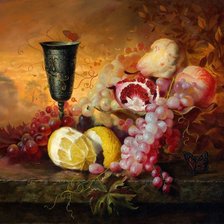 Схема вышивки «Натюрморт 15. Алексей Антонов»