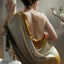 Схема вышивки «женщина»