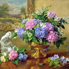 Схема вышивки «цветы»