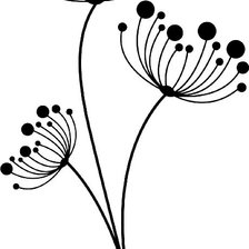 Схема вышивки «Цветы»