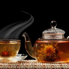 Схема вышивки «китайская роза»