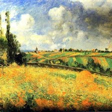 Поля. Камиль Писсарро