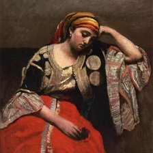 Схема вышивки «Алжирская девушка»