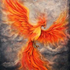 Схема вышивки «Феникс»