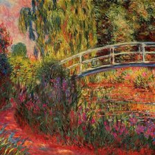 Схема вышивки «Пейзаж. Клод Оскар Моне»