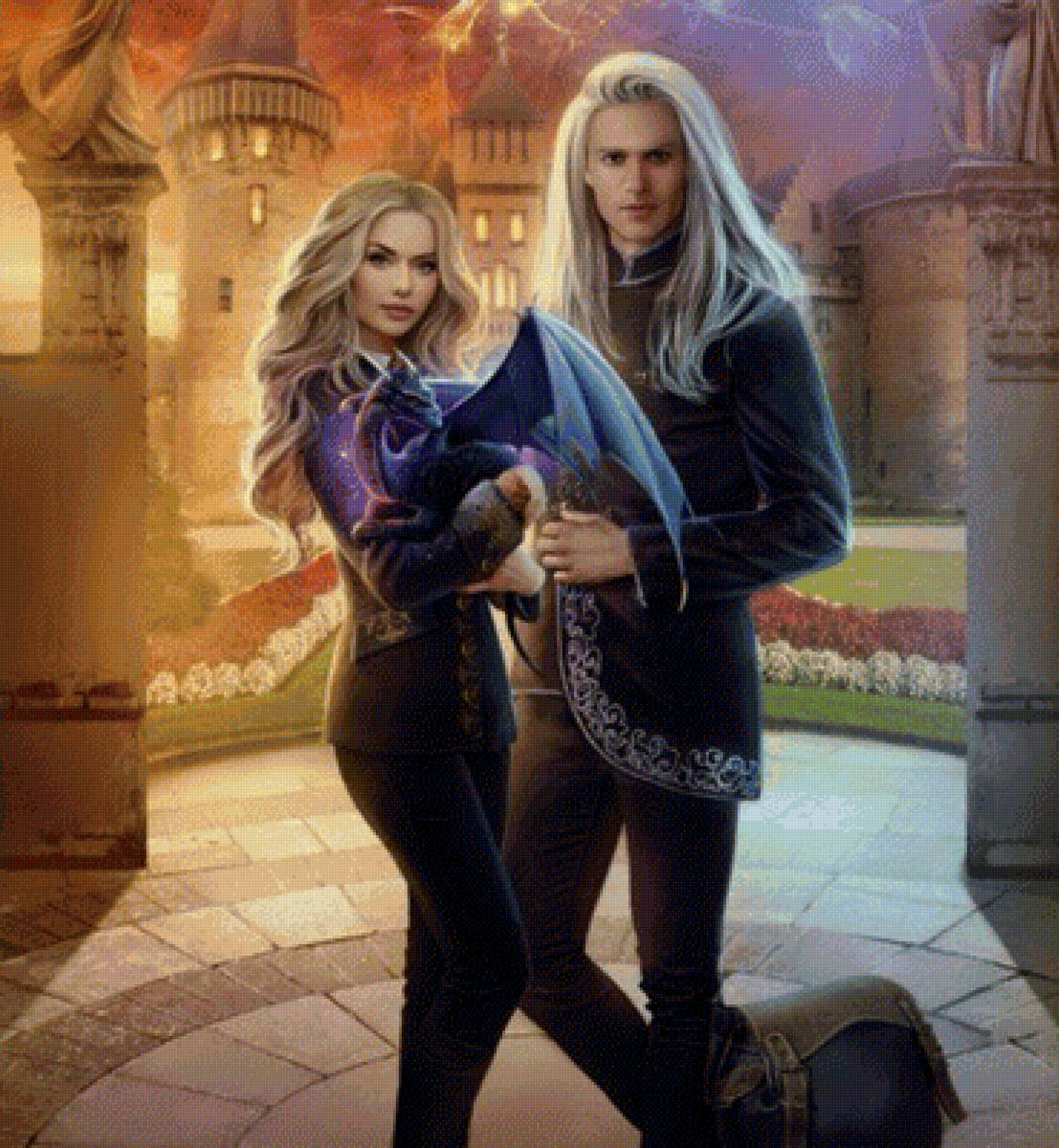 Академия Сиятельных - сказка, фэнтези, иллюстрация - предпросмотр