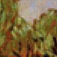 Предпросмотр схемы вышивки «Оливковые деревья. Винсент Ван Гог» (№2093396)