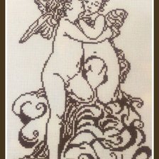 Схема вышивки «Поуелуй»