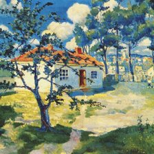 Схема вышивки «Весна. Казимир Малевич»