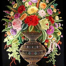 Схема вышивки «flori»