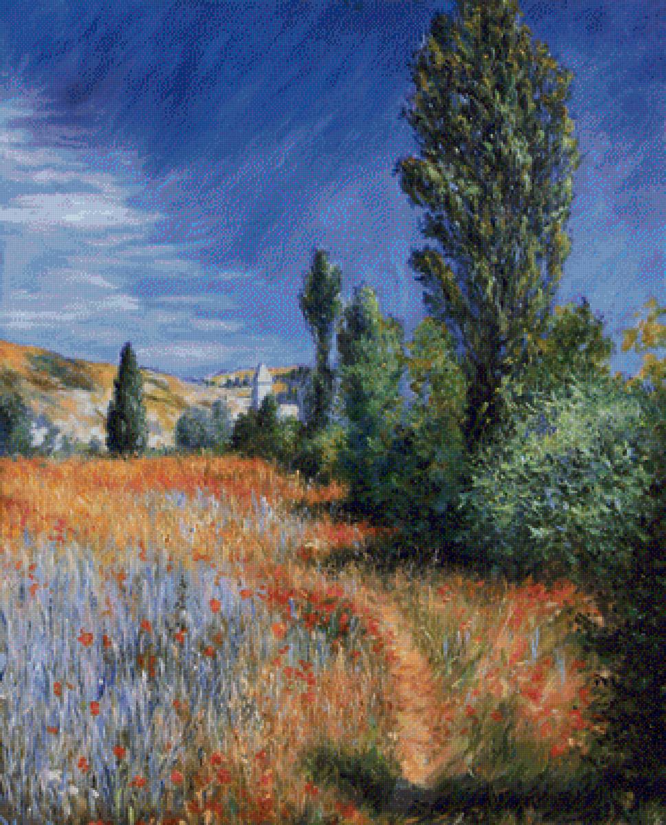 №2093963 - пейзаж, by claude monet (1840- 1926) - предпросмотр