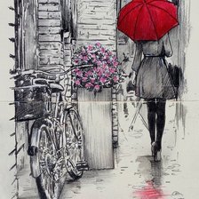 Схема вышивки «Amsterdam Walk»