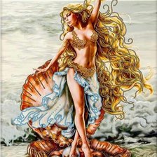 Схема вышивки «афродита»