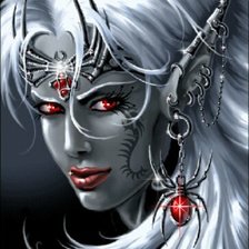 Схема вышивки «Богиня Ллос»