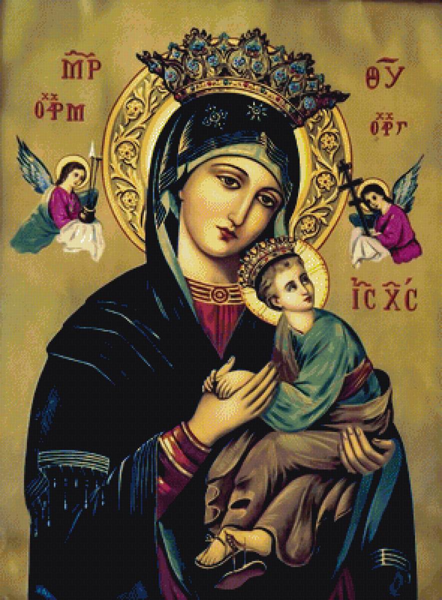 Икона Божьей Матери Неустанной помощи - иконы - предпросмотр