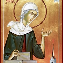 Схема вышивки «Св. Блаженная Ксения Петербургская»