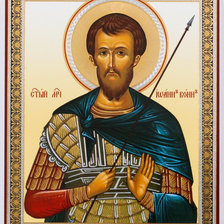 Схема вышивки «Св. Иоанн Воин»
