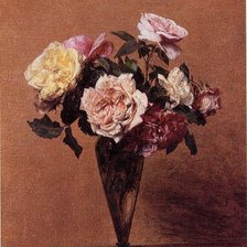 Схема вышивки «Натюрморт. Анри Фантен Латур»