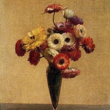 Схема вышивки «Натюрморт. Анри Фантен Латур»