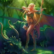 Схема вышивки «фентези»