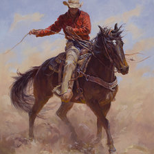 Схема вышивки «ковбой»