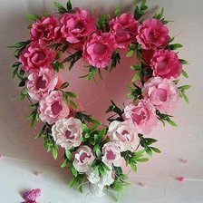 Схема вышивки «цветы»