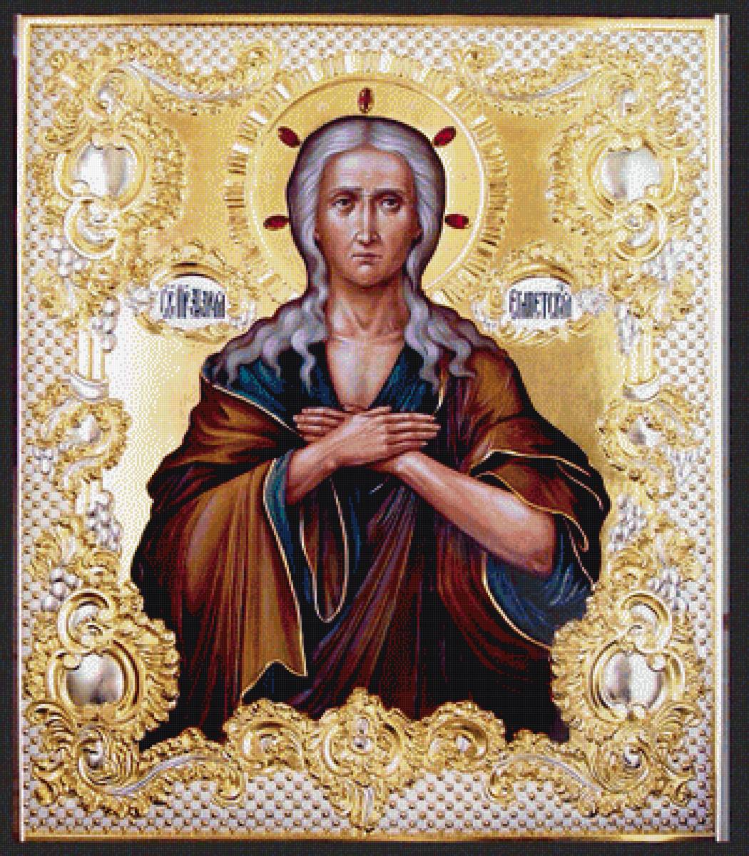 Св. Мария Египетская - иконы - предпросмотр