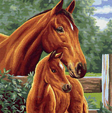 Схема вышивки «Мамина нежность»