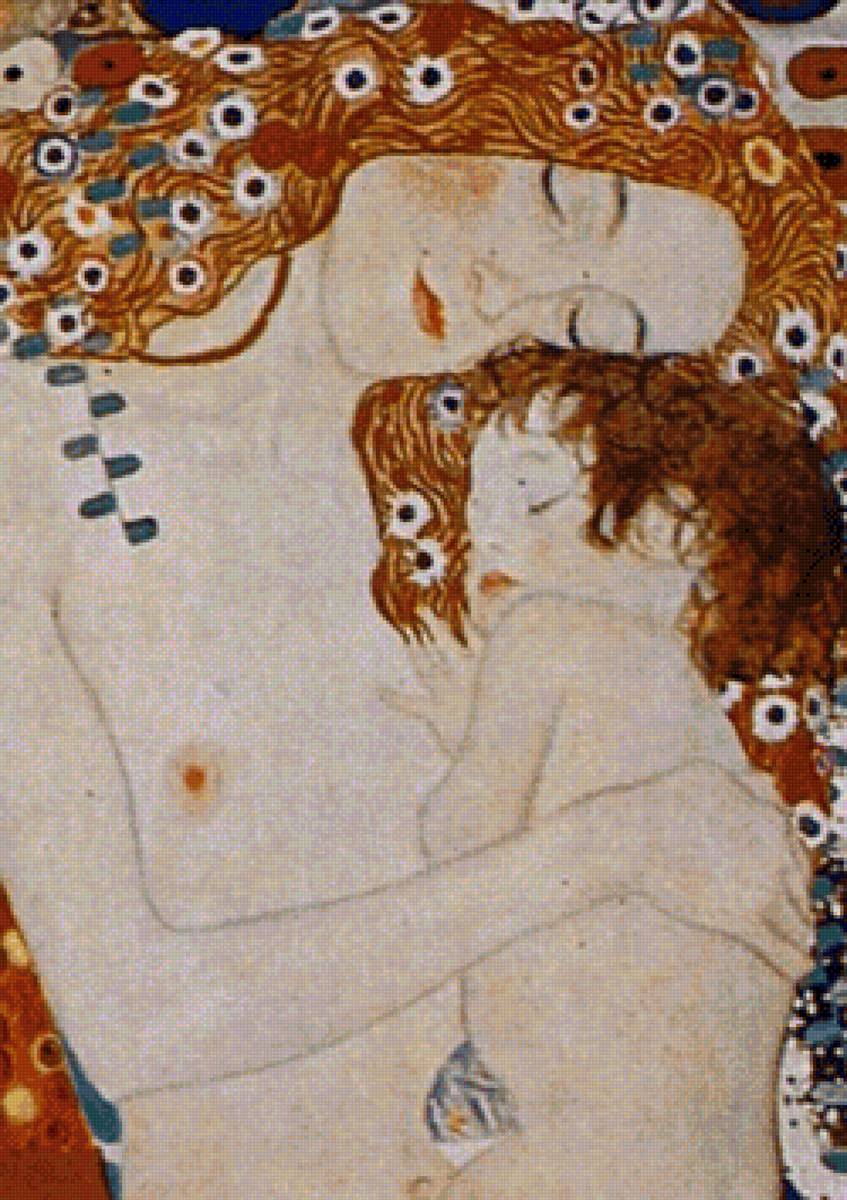 Климт_Мать и дитя - мать и дитя, три возраста женщины, климт - предпросмотр