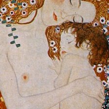 Схема вышивки «Климт_Мать и дитя»