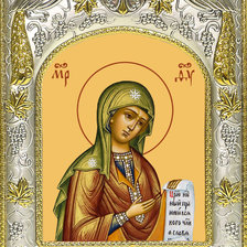 Схема вышивки «Боголюбская икона Божьей Матери»