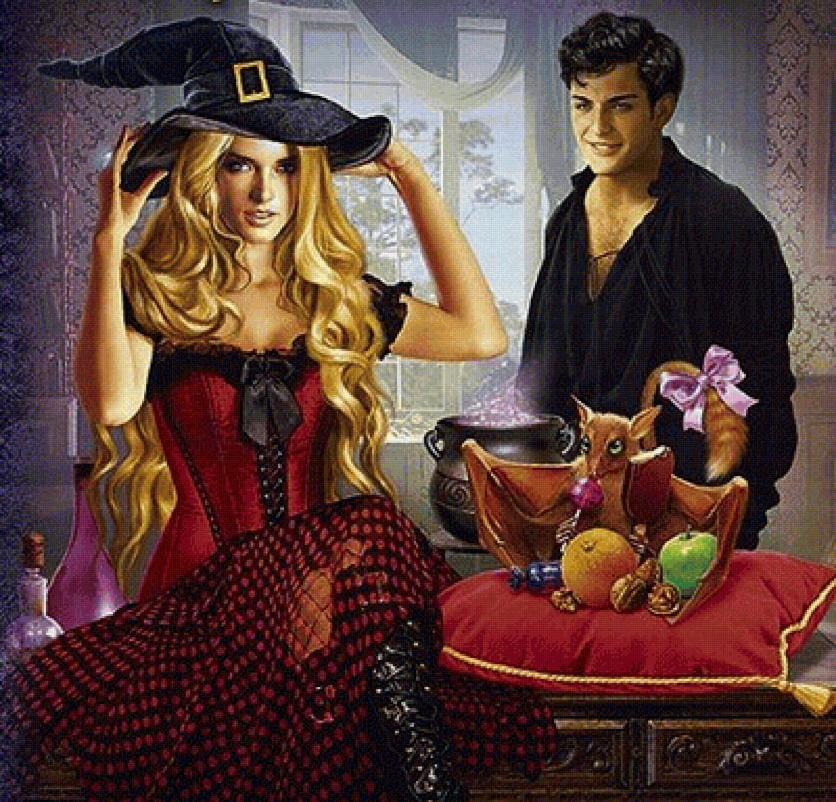 Я стану твоим проклятием - фэнтези, сказка, иллюстрация - предпросмотр