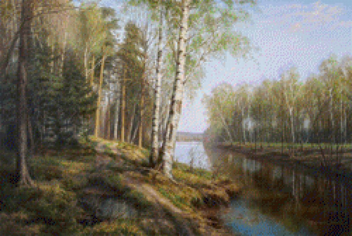 Лесная речушка - предпросмотр